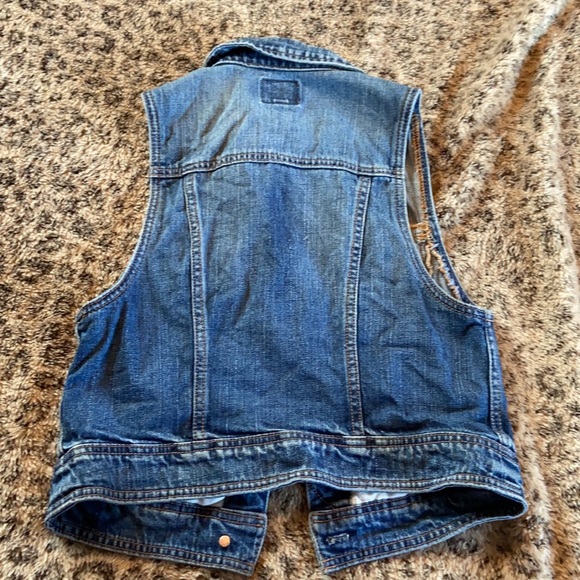 American Eagle Vest size small denim - Picture 5 of 5
